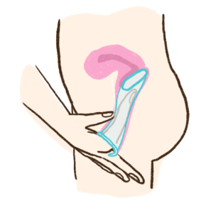 Internal condom - How to use 4