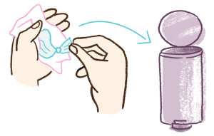 Internal condom - How to use 6